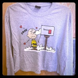 Urban Outfitters long sleeve peanuts shirt